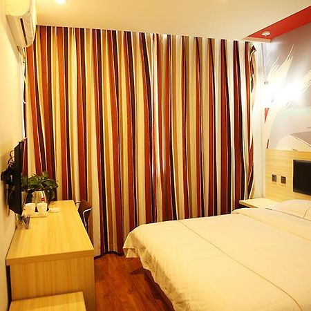 Thank Inn Chain Hotel Shandong Weifang Qingzhou Railway Station Gaoliu Bagian luar foto