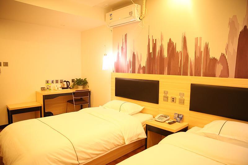 Thank Inn Chain Hotel Shandong Weifang Qingzhou Railway Station Gaoliu Bagian luar foto